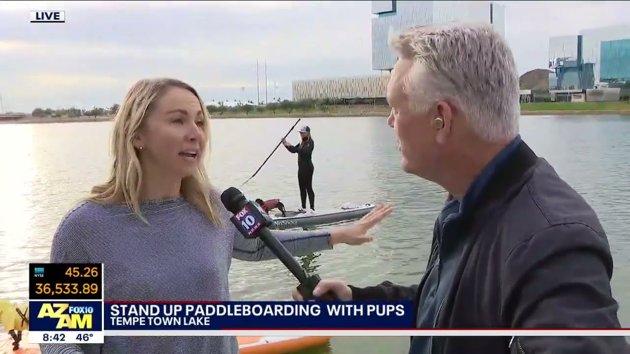 Sup Pups on Tempe Town Lake