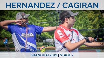 Roberto Hernandez v Evren Cagiran – compound men bronze | Shanghai 2019 World Cup S2