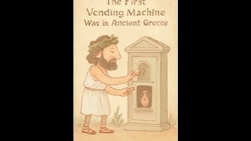 The First Vending Machine Was in Ancient Greece #Invention