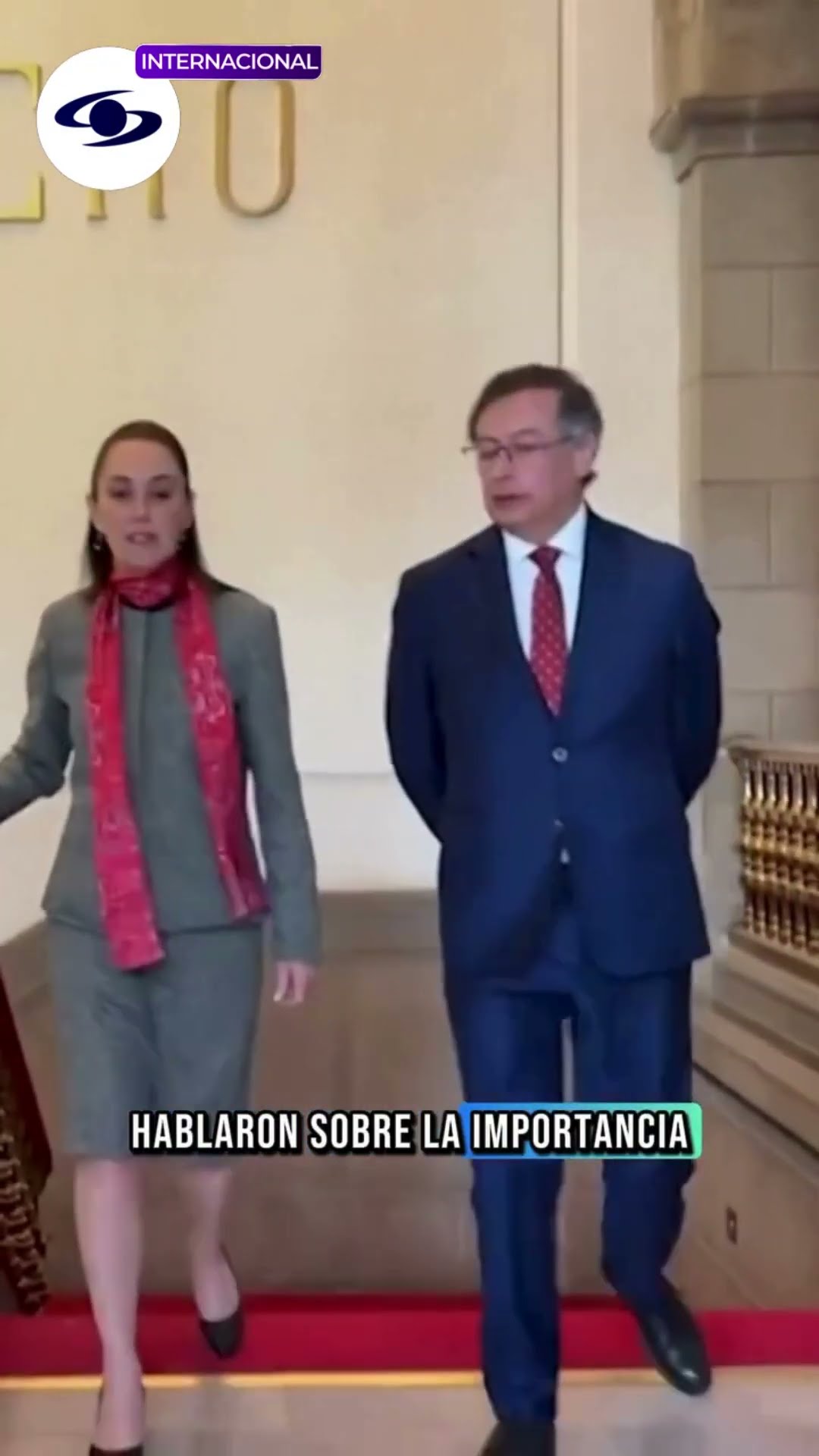 Presidentes de México y Colombia hablan sobre unidad latinoamericana