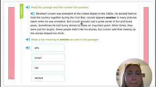 5/14 Language Arts: Use context to identify the meaning of a word