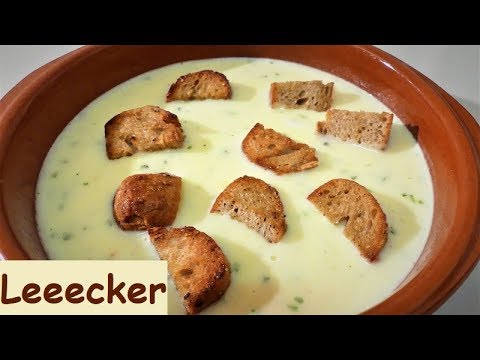 Video: Wie Man Käsesuppe Mit Steinpilzen Macht