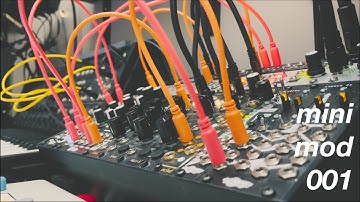 mini mod 001 // droning QuBit Scanned