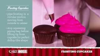 How To Frost Cupcakes Like A Pro - Dessert Decorating Tips & Tricks - Cake Boss Baking