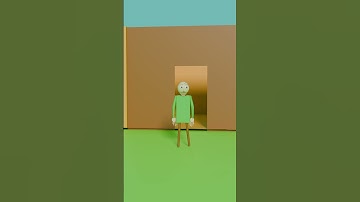 Baldis WOODEN LEG, but with EXTRA KEYFRAMES! (Animation test) #baldi #funny