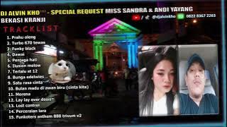 DJ ALVIN KHO™ - FULL BASS DUGEM SPECIAL REQUEST MISS SANDRA & ANDI YAYANG BEKASI KRANJI