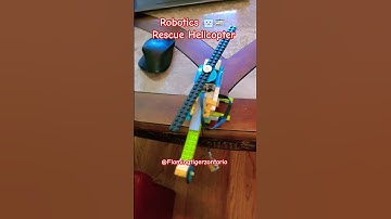 #Robotics #Education, Rescue #Helicopter, #STEM #FLL #build #lego #creative #kids #programming
