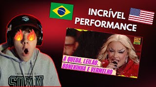 GRINGO REACTS to Gloria Groove - Premio Multishow