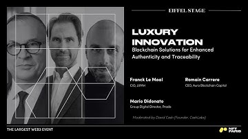 NFT Paris 2024 - Luxury Innovation: Blockchain Solutions for Enhanced Authenticity and Traceability