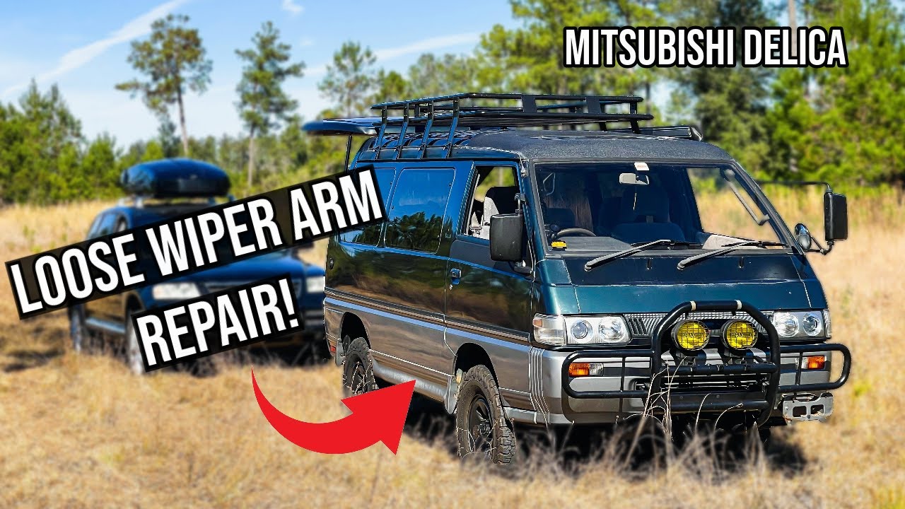 Loose Windshield Wiper Arm REPAIR! - YouTube