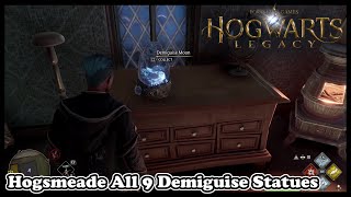 Hogsmeade All 9 Demiguise Statue Locations in Hogwarts Legacy