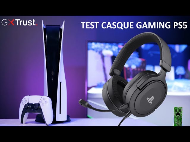 Auriculares GamingXTrust 498 Forta para PlayStation 5, PS4, PC y Móvil