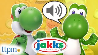 Super Mario Let's Go, Yoshi! Interactive Figure from Jakks Pacific Review!