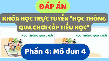 Đáp án mô đun học thông qua chơi đầy đủ nhất (Phần 4)