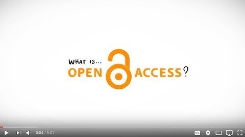 What is Open Access?