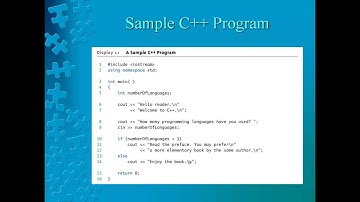 C++ Chapter 1, Part 1