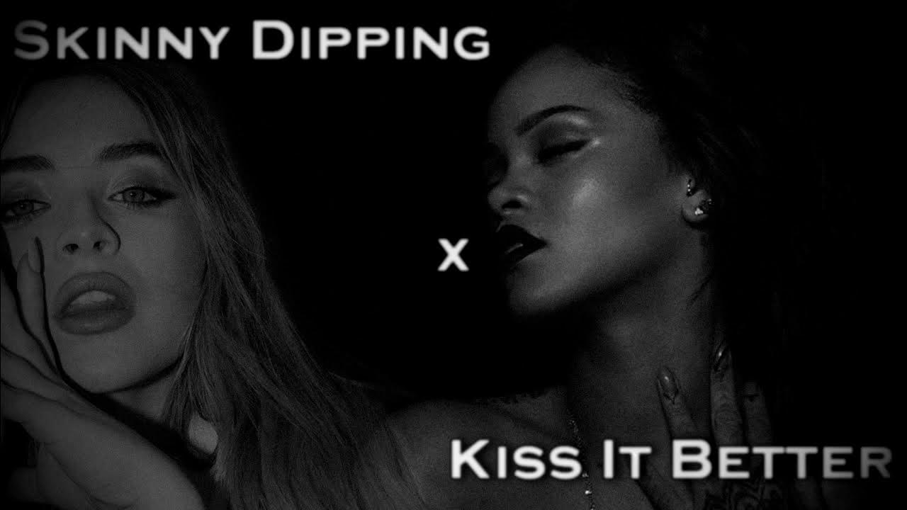 Rihanna kissed