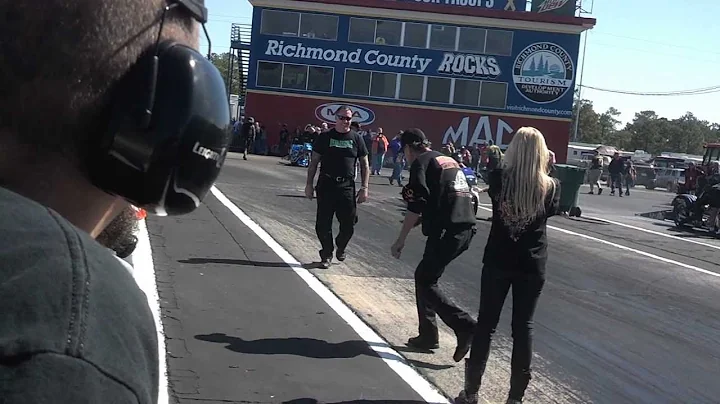 Jordan Cruz and Carrie Tate Nitro ProDrag Harleys ...