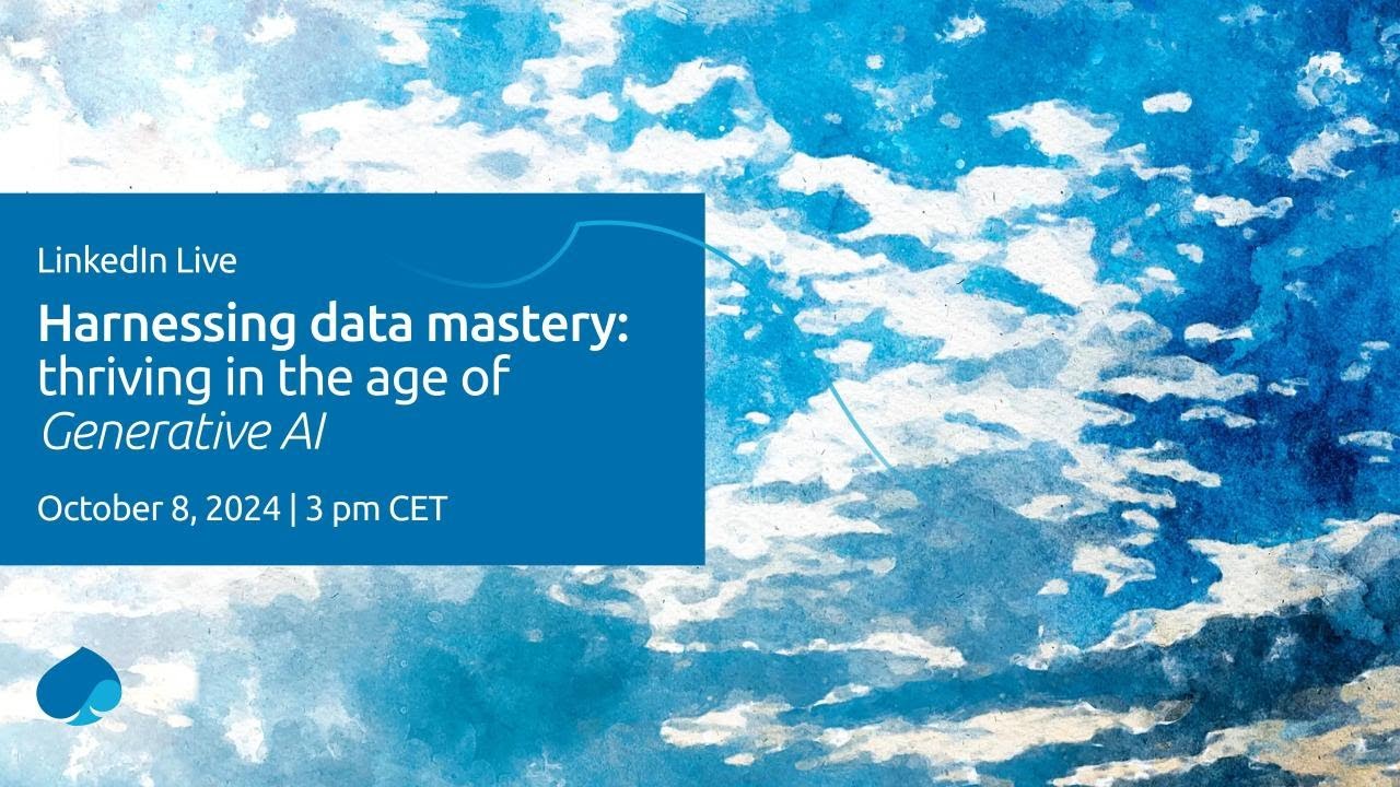 Harnessing data mastery: thriving in the age of generative AI - YouTube