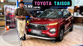 New Toyota Taisor 🔥 starting price just @Rs 7.74 लाख 🧐😍