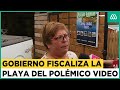 Fiscalizan la playa del polémico video: Dueña del camping deberá permitir el acceso