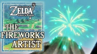 Zelda Echoes of Wisdom - The Fireworks Artist, Side Quest in Goron City to Unlock Firework Echo