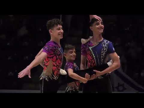 תותחים! רביעיית הבנים של ישראל זכו במדליית זהב 🥇 באליפות העולם באקרובטיקה