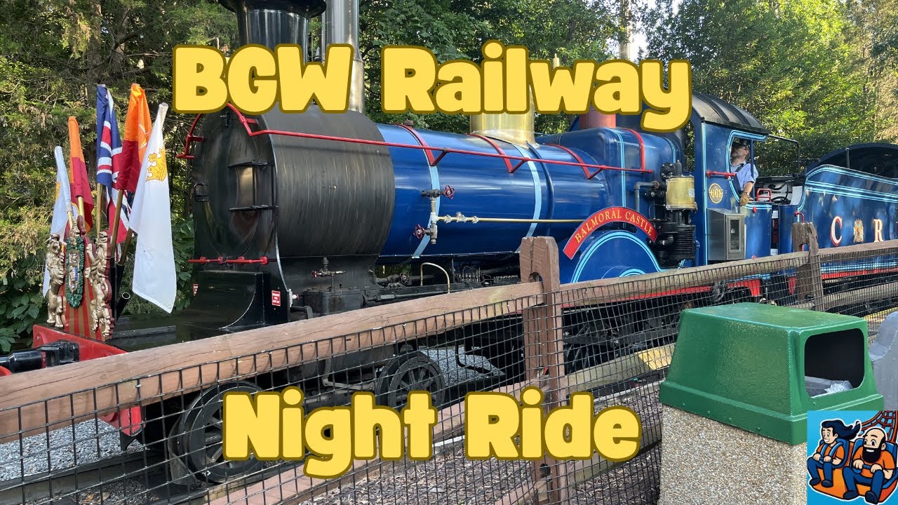 Busch Gardens Williamsburg Railway (Night Ride 2026)