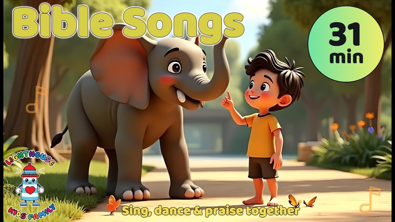 31 Minutes of Bible Sing-Along Songs for Kids | Christian Songs ...