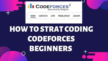 How to start coding in CODEFORCES as a Beginners