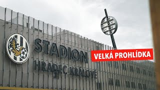 Nový stadion v Hradci Králové. Velká prohlídka s jeho architektem