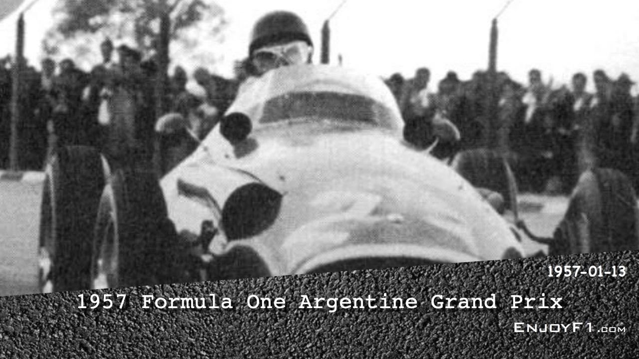 1957 F1 Argentine Grand Prix Line Racing