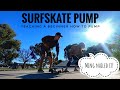 how to SURFSKATE pump - teaching a beginner how to pump