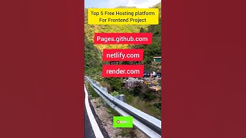 Top Free Websites to Host Your Frontend Projects in 2024