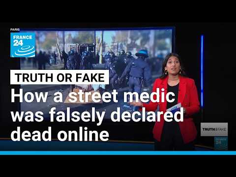 ‘I’m alive’: Paris street medic isn’t dead, despite viral claims he was killed by police