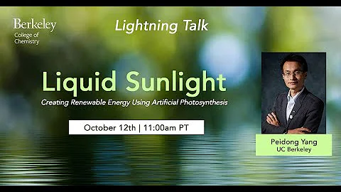 Liquid Sunlight - Peidong Yang