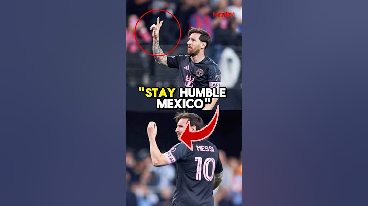 I can’t believe what Messi said to club Americas fans #football