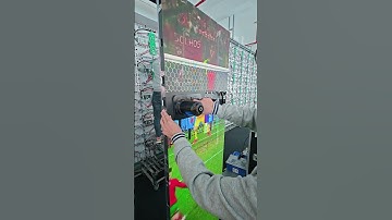 Indoor HD poster LED screen installation.#leddisplay #ledscreen #ledwall #ledmodule #eagerled