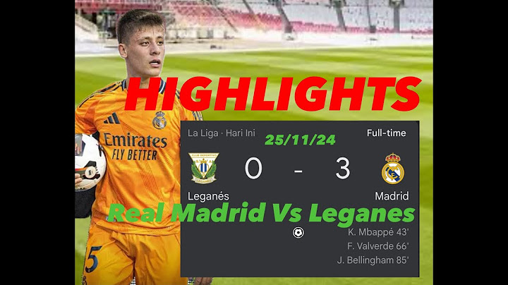 MATCH HIGHLIGHTS | Leganés 0-3 Real Madrid | LaLiga 2024/25