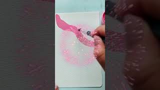 картина бохо абтсрактные линии #рисованиевидео