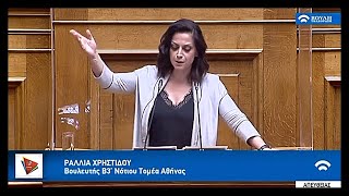 Ραλλία Χρηστίδου: Για τους Νεκρούς στη Marfin Ευθύνονται οι Τραπεζίτες Φίλοι της ΝΔ