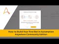 Automation Anywhere Installation 10.3 - YouTube