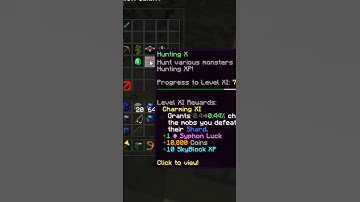 FORAGING UPDATE HAS SO MUCH STUFF #shorts  #hypixelskyblock #foraging