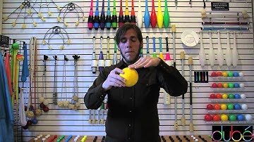Kyle Johnson teaches contact juggling: The Enigma