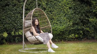 Egg Cocoon Hanging Chair Assembly - By Dellonda