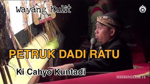 WAYANG KULIT KI CAHYO KUNTADI || LAKON PETRUK DADI RATU