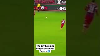When De Bruyne destroyed Bayern Munich 🥶