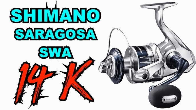 Shimano Saragosa SW BFC 14000 Spinning Reels at ICAST 2022 - ALL