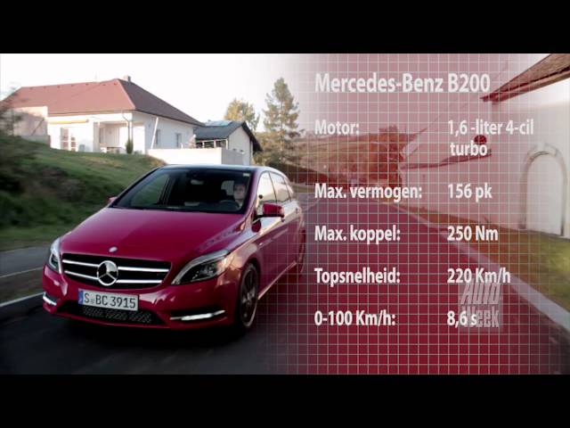 Mercedes-Benz B 200 Roadtest - Youtube