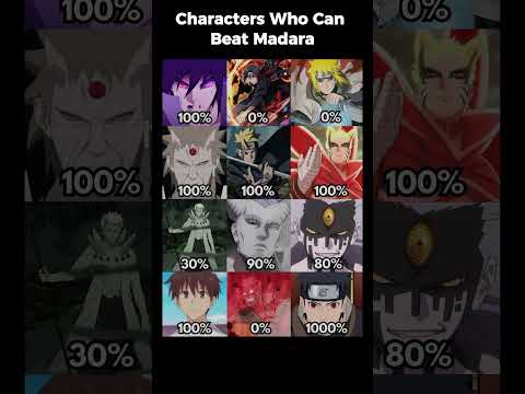 🔥 Characters Who Can Beat Madara in 1V1... 🔥